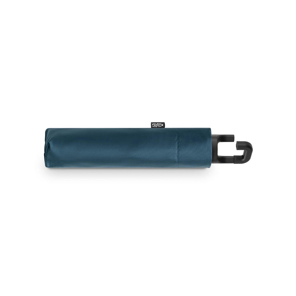 GEORGE. 21-Zoll-Regenschirm aus recyceltem Polyester (100 % rPET) 190T winddichtem Pongee Werbeartikel