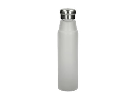 Glasflasche "Life" 700 ml, Frosted Werbeartikel