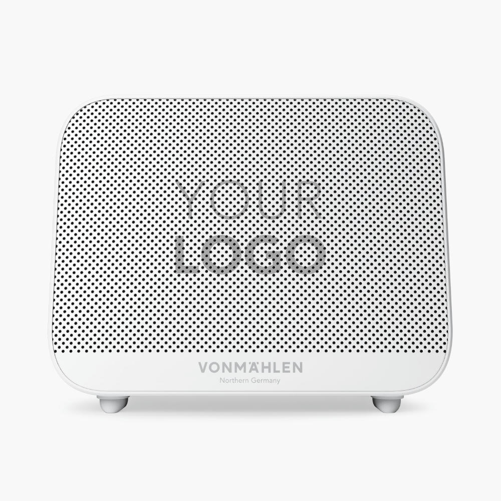 Air Beats Go - Der ultimative Pocket-Speaker - Schwarz Werbeartikel