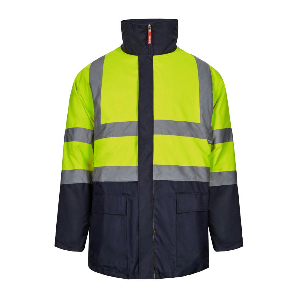 VL JUNO LARGE. Zweifarbiger 4-in-1-Parka (180 g/m²), aus Polyester (100%) mit PU-Beschichtung Werbeartikel