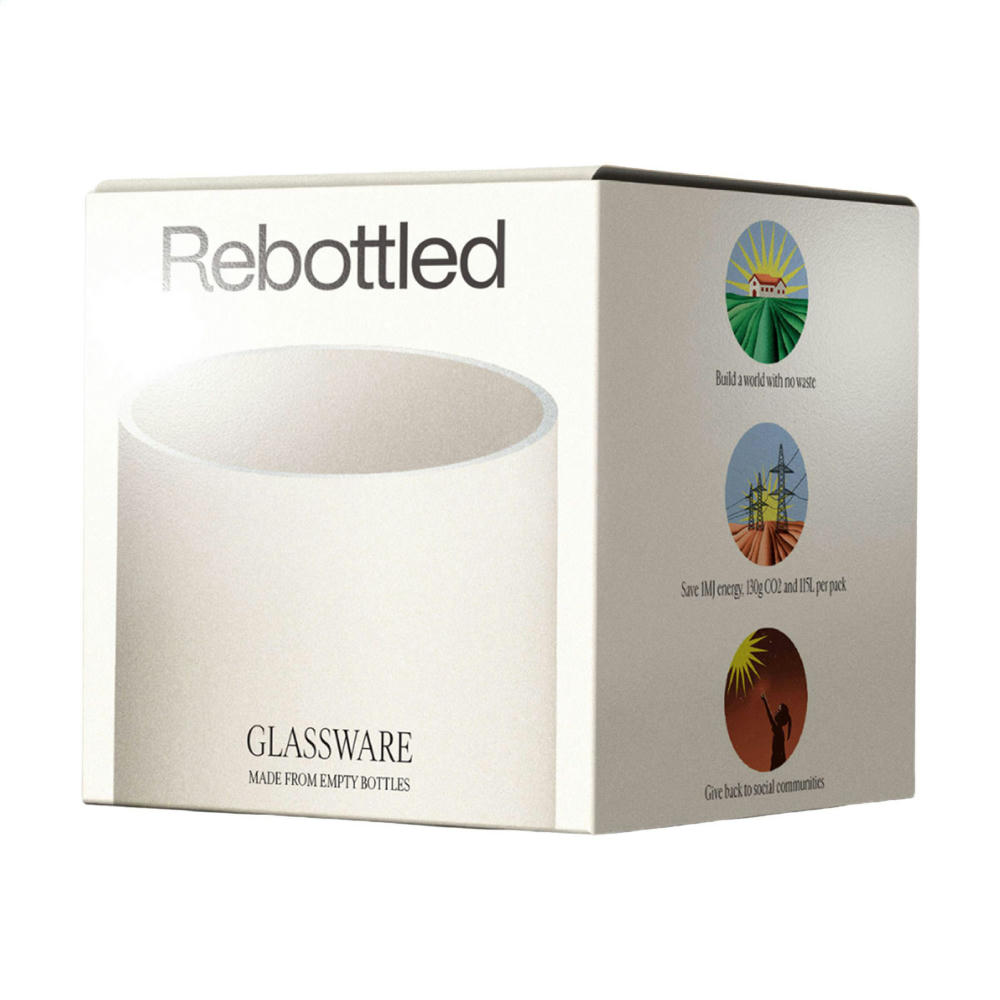 Rebottled® Short Tumbler 250 ml Werbeartikel