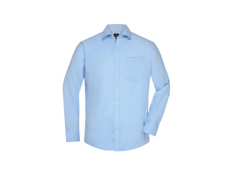 Product image Men's Shirt Longsleeve Micro-Twill - Klassisches Shirt in pflegeleichter Baumwollqualität Werbeartikel