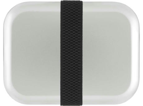 Lunchbox 1000 ml aus Edelstahl mit Bambus-Deckel Werbeartikel