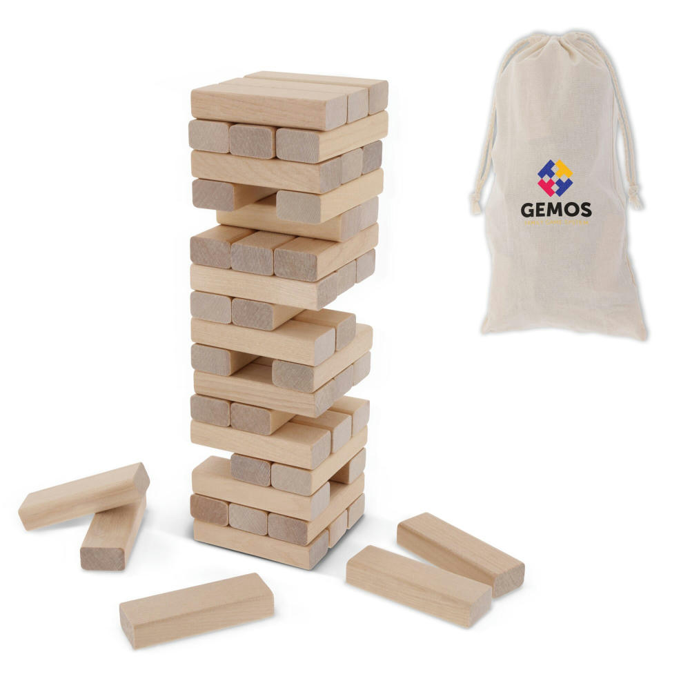 Product image Wackelturm mit Beutel Werbeartikel