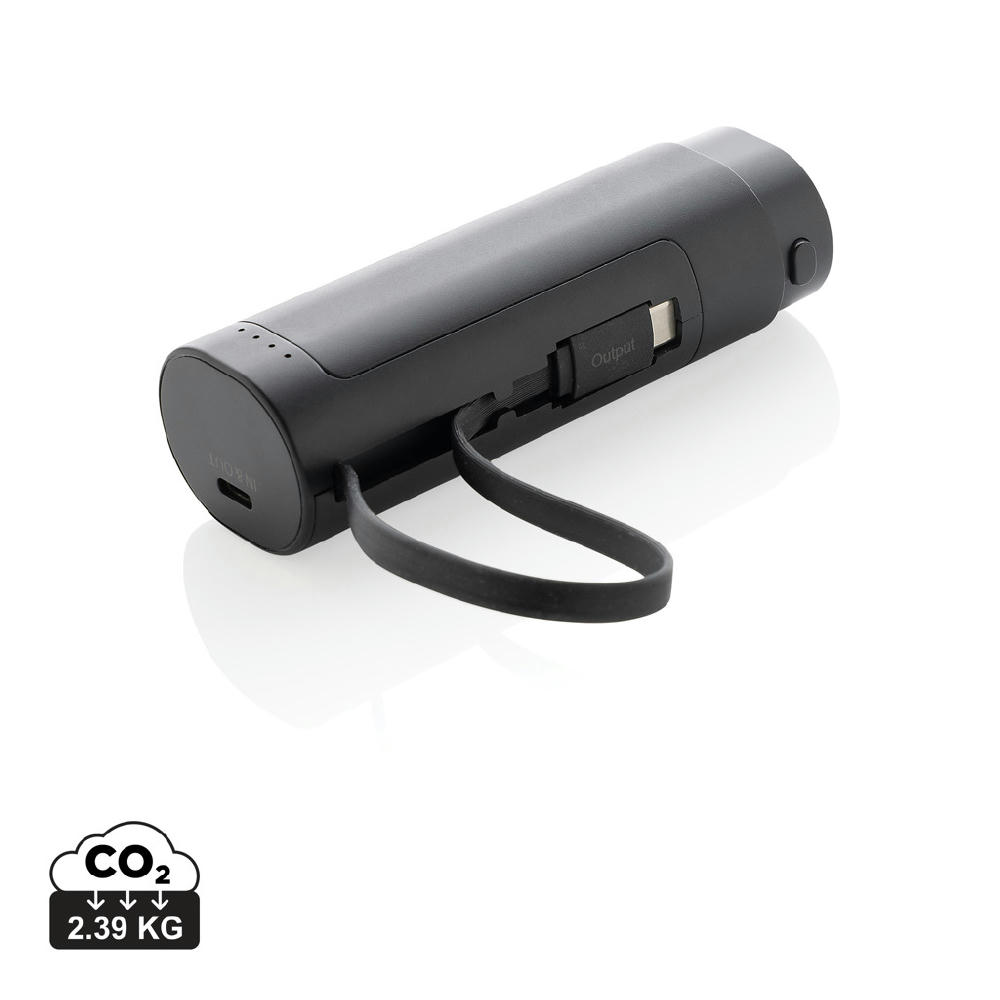 Product image CycleCell 5000mah Powerbank mit herausnehmbarer Batterie Werbeartikel