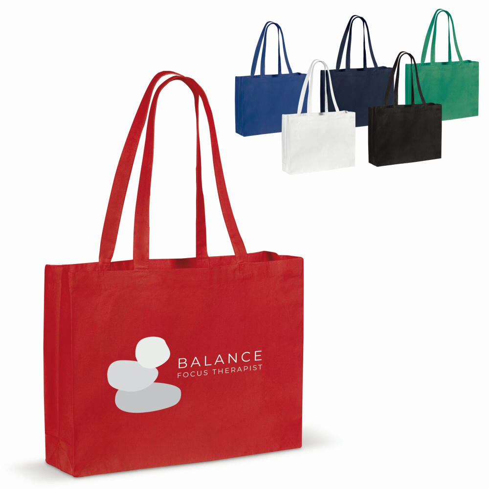 Product image Tasche aus recycelter Baumwolle 140g/m² 49x14x37cm Werbeartikel