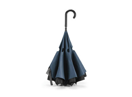 ANGELA. Wendeschirm aus 190T Pongee Werbeartikel