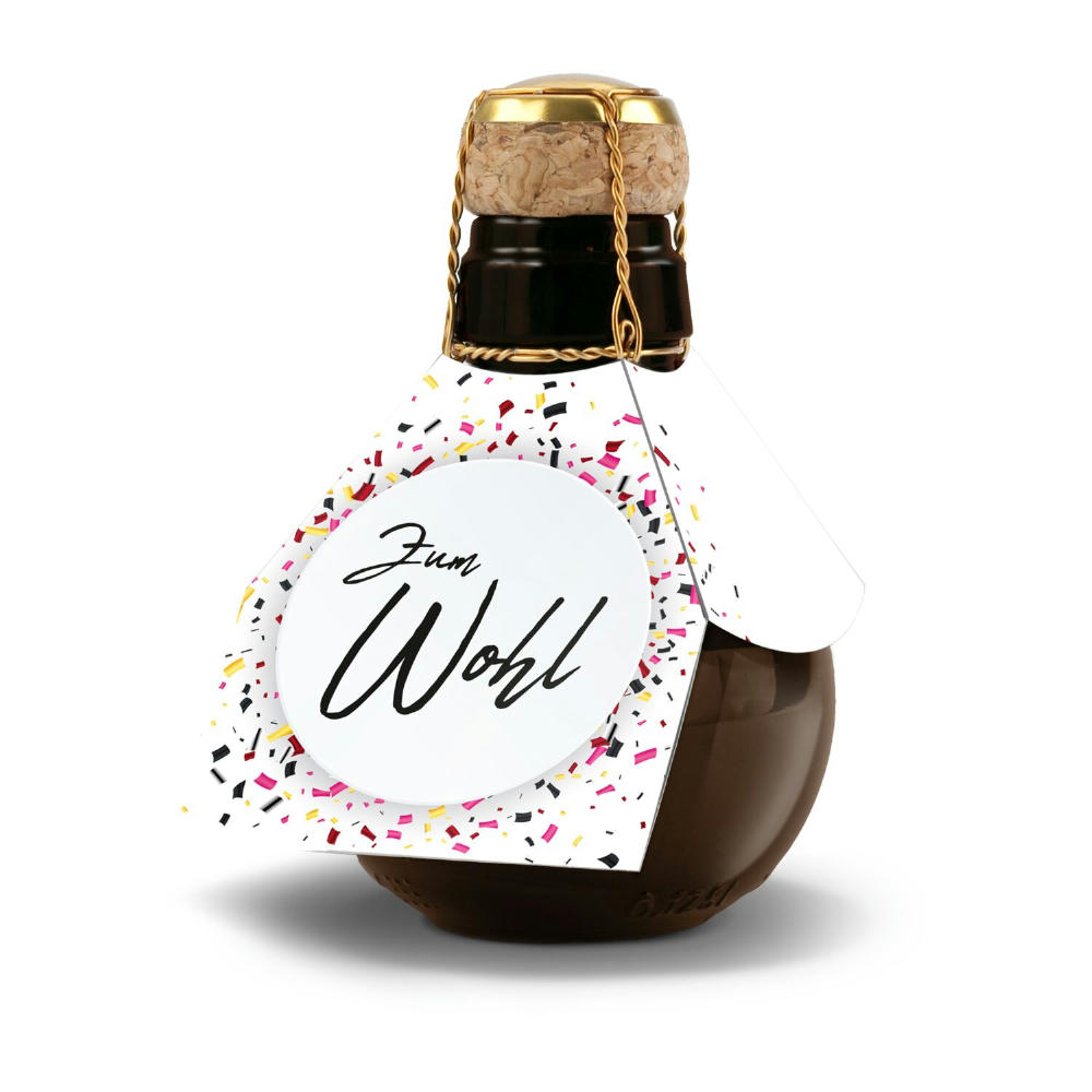 Product image Kleinste Sektflasche der Welt! Zum Wohl - Ohne Geschenkkarton, 125 ml Werbeartikel