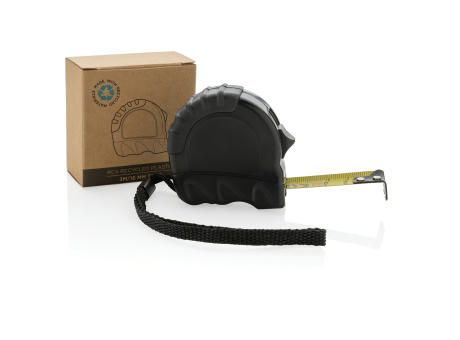 3m/16mm Maßband aus RCS recyceltem Kunststoff Werbeartikel