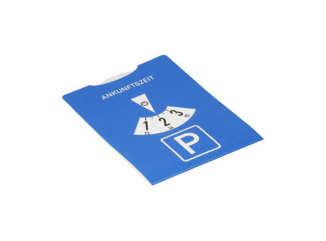 Papp-Parkscheibe "E-Mobility" Werbeartikel