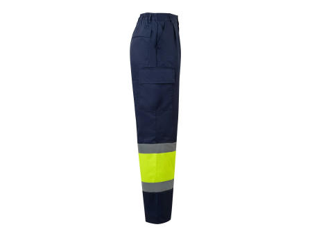 VL ARTEMIS. Zweifarbige Hose aus Twill (190g/m²), Baumwolle (20%) und Polyester (80%) Werbeartikel