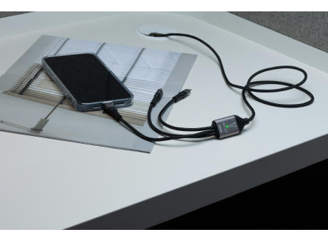 TROIKA Schnellladekabel TROIKA DREIZACK PRO bedrucken