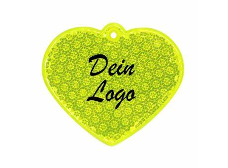 Reflektor Herz Werbeartikel