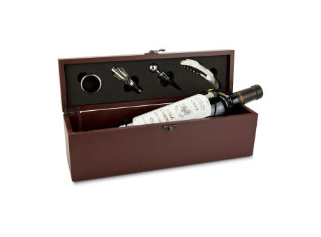 Geschenkset / Präsenteset: Weinaccessoire-Kiste Werbeartikel