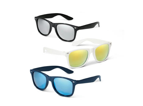 NIGER. Sonnenbrille aus PC mit gespiegelten Brillengläsern bedrucken