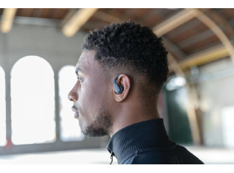 Urban Vitamin Pacifica Ohrhörer aus RCS recycelt. Kunststoff Werbeartikel