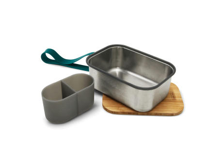 Black+Blum Stainless Steel Sandwich Box groß Werbeartikel