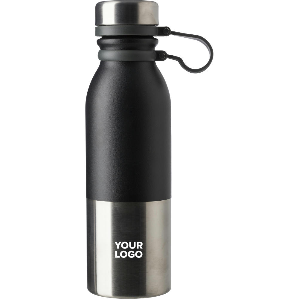 Edelstahlflasche (600 ml) Will Werbeartikel
