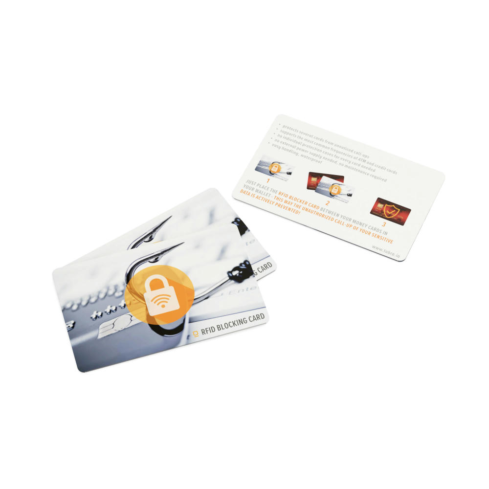 RFID Blocker Karte - Premium Schutz (Lager) Werbeartikel