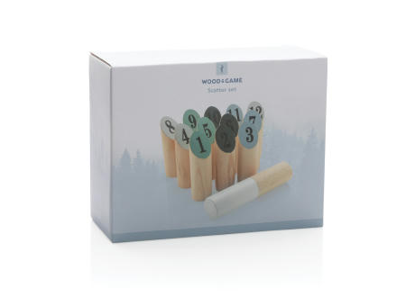 Wurfspiel aus Holz Werbeartikel