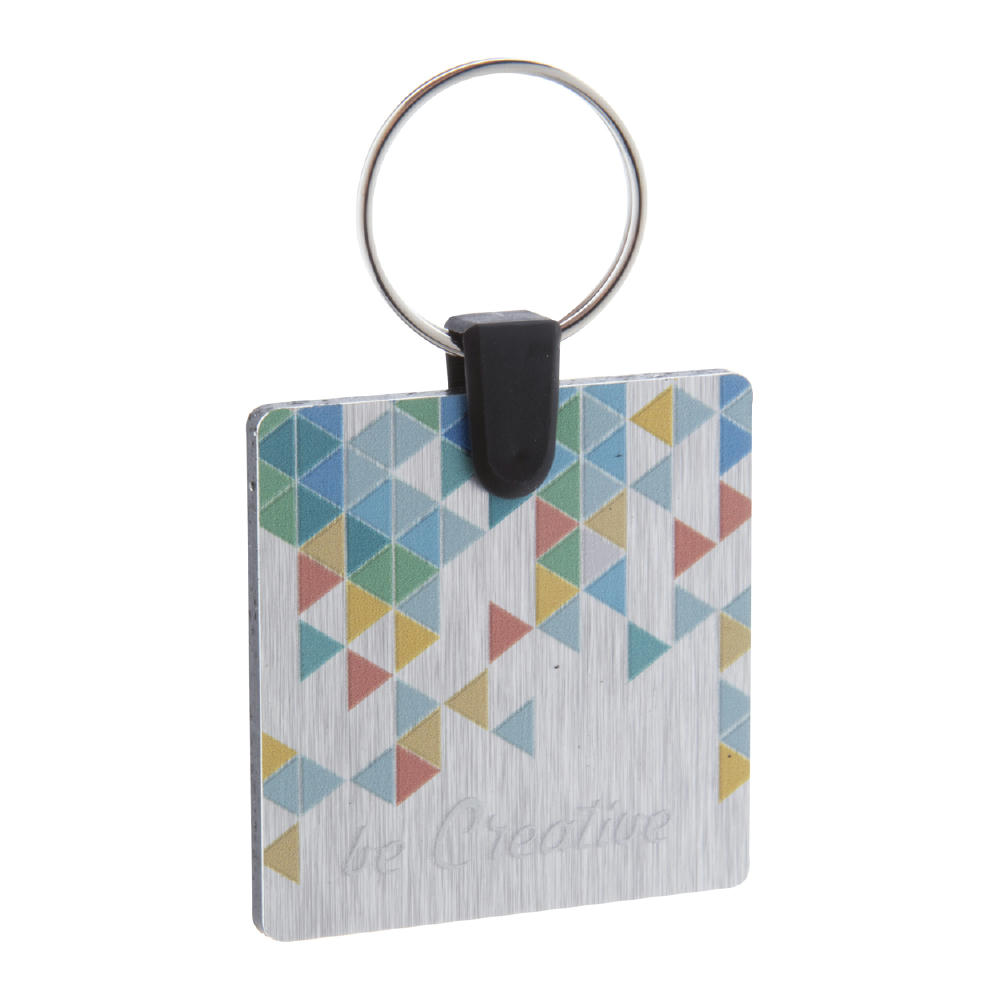 Product image Schlüsselanhänger (quadratisch) Aluudy C Werbeartikel