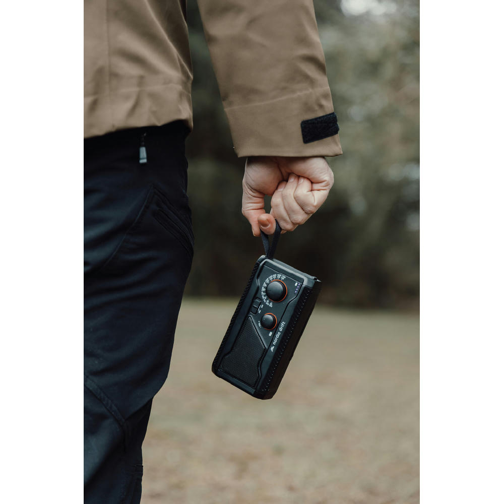 Nordic Drift Titan IPX4 multifunktionales Radio 4000mAh Werbeartikel