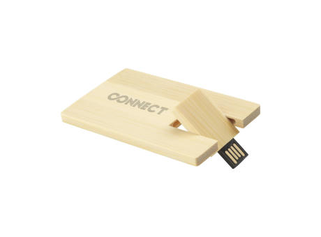 CreditCard USB Bamboo 32 GB bedrucken