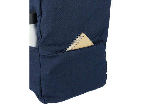 Rucksack Seraphina aus recyceltem Poly-Baumwollgewebe (330 g/m2) bedrucken