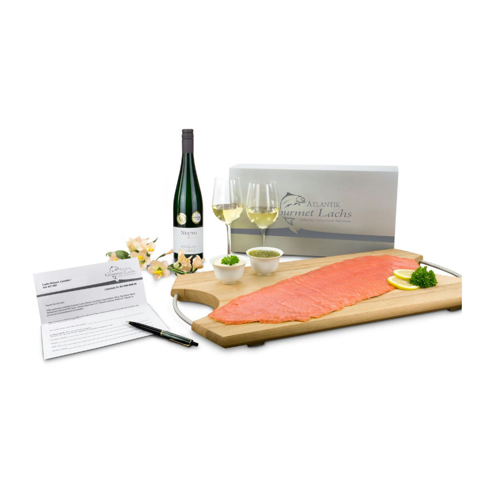 Product image Geschenkartikel / Präsentartikel: Lachs-Gutschein: Genießer Werbeartikel