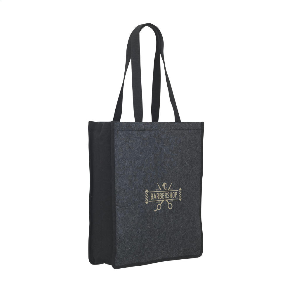 Vibe Shopper GRS RPET Felt/Cotton (320 g/m²) Tasche Werbeartikel