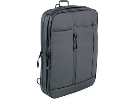 TROIKA Umhängetasche TROIKA BLACK BAG TO BUSINESS Werbeartikel