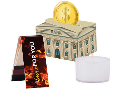 Geschenkbox Mini Teelicht bedrucken