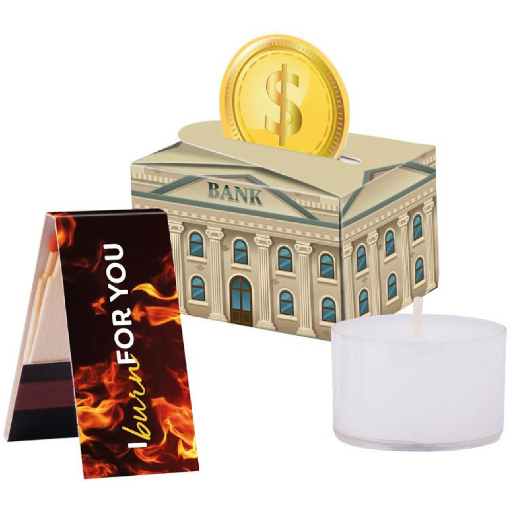 Product image Geschenkbox Mini Teelicht Werbeartikel