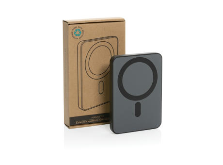 Magnetix 5.000mAh magnetische Powerbank aus RCS recycel. ABS bedrucken