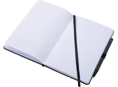 TROIKA Notizblock SLIMPAD A5 CARBON Werbeartikel