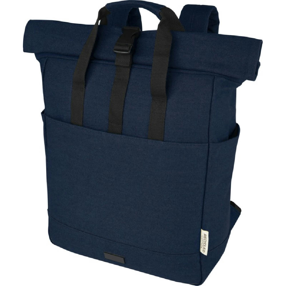 Product image Joey 15" GRS Rolltop Laptoprucksack aus recyceltem Canvas 15 L Werbeartikel