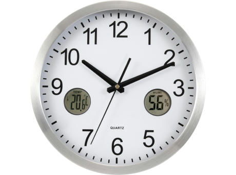 Wanduhr aus Metall Kenya Werbeartikel