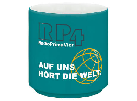 SND Porzellanbecher Hamburg ohne Henkel(Made in EU) bedrucken