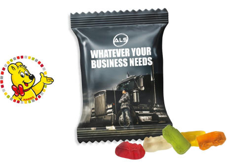 Product image HARIBO Standardformen Werbetüte, 6,5 g, Inhalt: HARIBO LKWs Werbeartikel