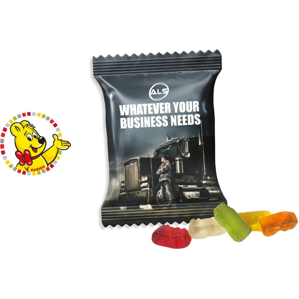Product image HARIBO Standardformen Werbetüte, 6,5 g, Inhalt: HARIBO LKWs Werbeartikel