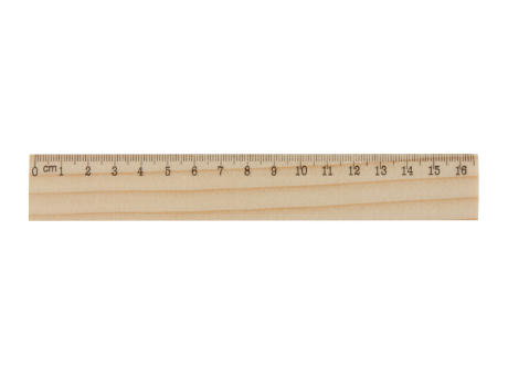 Product image Lineal aus Kiefernholz OneSix Werbeartikel