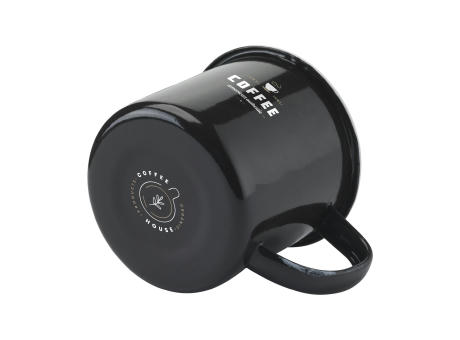 Retro Emaille Tasse 350 ml Werbeartikel