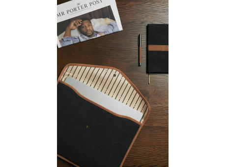 VINGA Bosler 16" Laptop-Tasche aus GRS recyceltem Canvas bedrucken