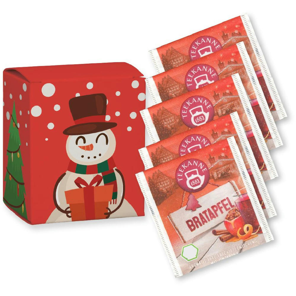 Product image Beuteltee Bratapfel, 5 Stück, 11,3g, Faltschachtel Werbeartikel