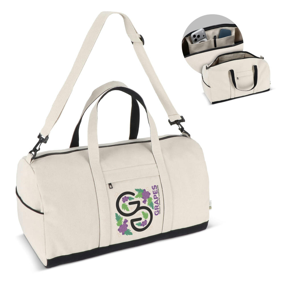 InSideOut Reuuz Canvas Reise-/Sporttasche 28 x 56 x 28 cm Werbeartikel