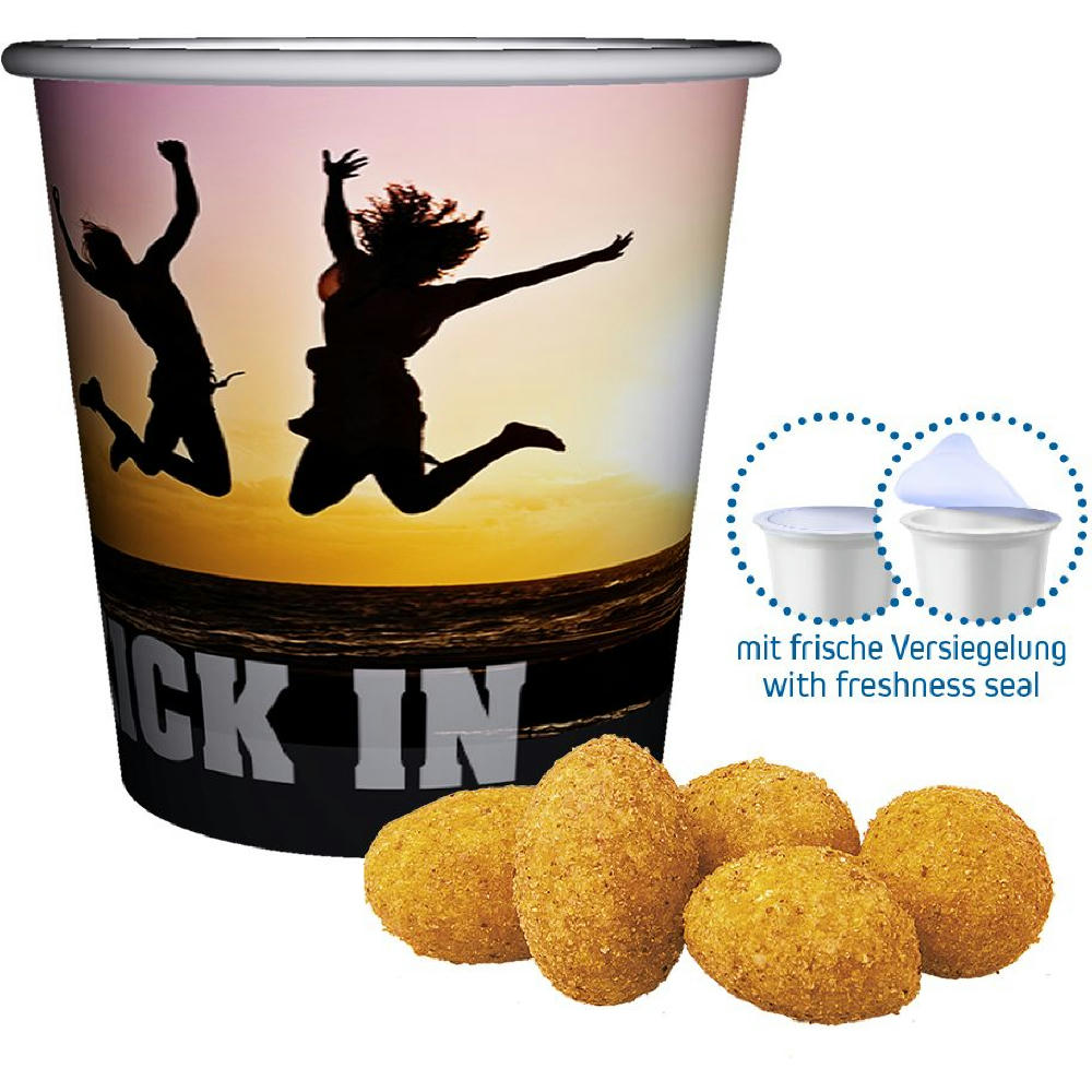 Product image Erdnüsse Paprika, ca. 30g, Snackbecher Mini Werbeartikel