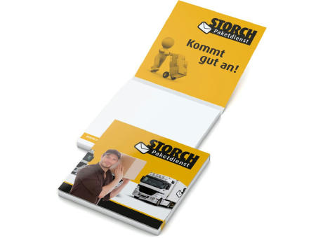 Product image Haftnotiz Cover Karton Bestseller Werbeartikel