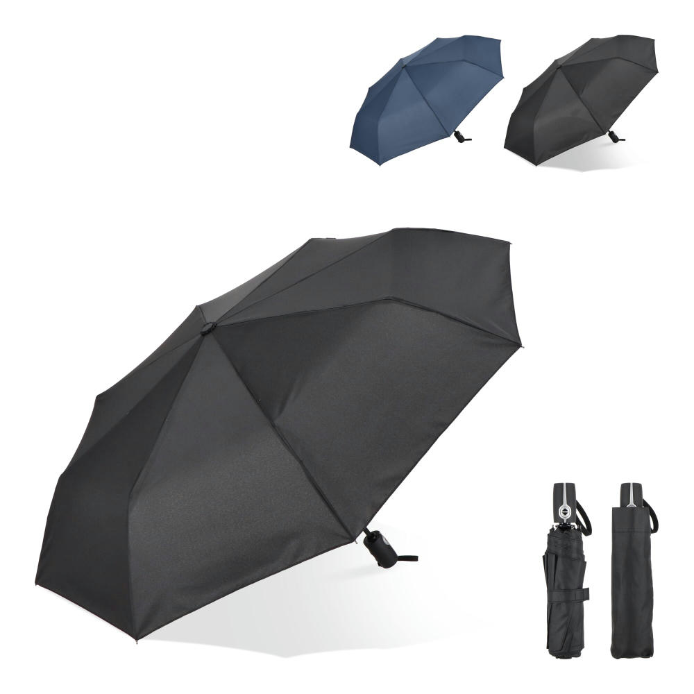 Product image Taman Pongee 21" Faltbarer windproof Regenschirm Auto open & close Werbeartikel