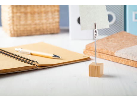 Bambus-Notizhalter Bombra bedrucken