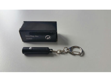 LED Leuchte "Mini Ray Alu schwarz" Werbeartikel